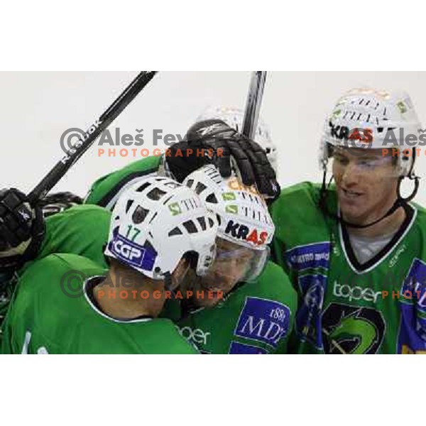 Egon Muric at ice-hockey match Tilia Olimpija- Red Bull Salzburg in round 5 of EBEL league, played in Hala Tivoli, Ljubljana, Slovenia 22.9.2009 