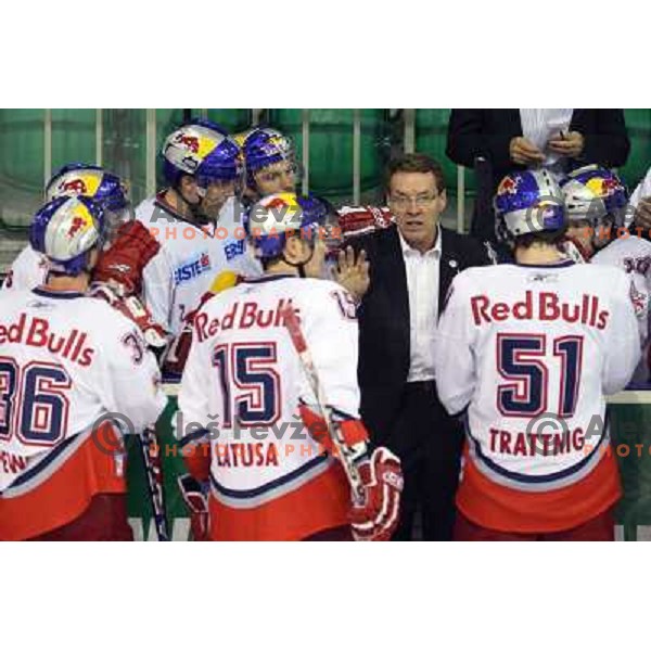 at ice-hockey match Tilia Olimpija- Red Bull Salzburg in round 5 of EBEL league, played in Hala Tivoli, Ljubljana, Slovenia 22.9.2009 