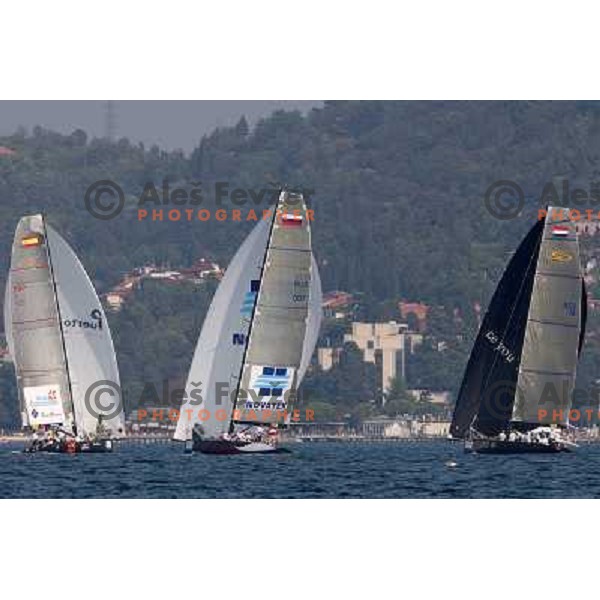 match racing at Bank Sarasin RC 44 Portoroz Cup, Slovenia 29.9.2009 