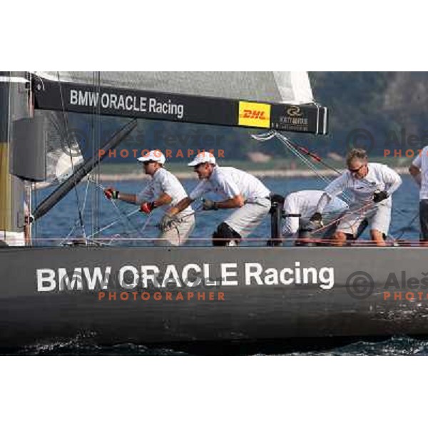 match racing at Bank Sarasin RC 44 Portoroz Cup, Slovenia 29.9.2009 