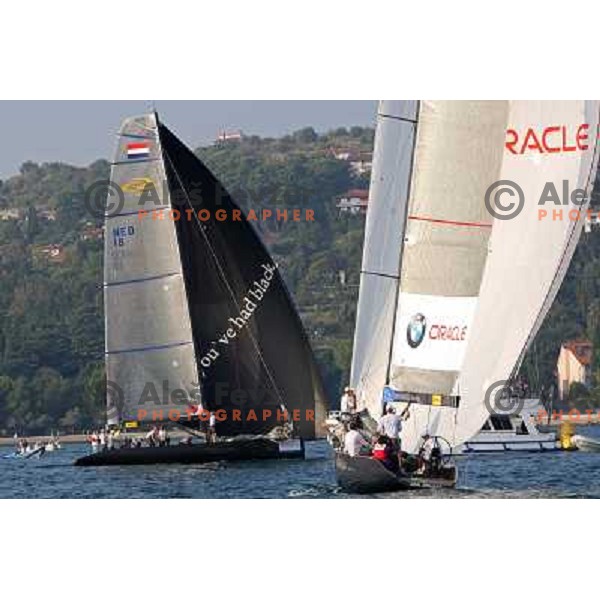 match racing at Bank Sarasin RC 44 Portoroz Cup, Slovenia 29.9.2009 