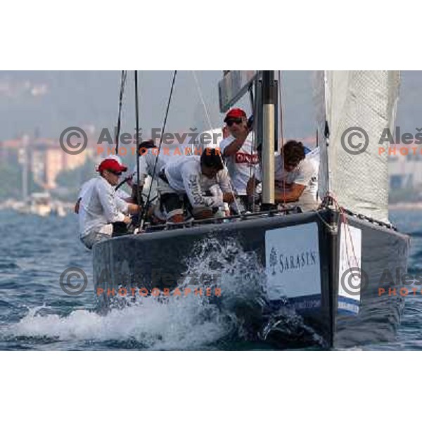 match racing at Bank Sarasin RC 44 Portoroz Cup, Slovenia 29.9.2009 