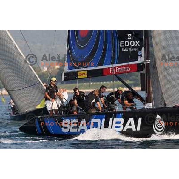 match racing at Bank Sarasin RC 44 Portoroz Cup, Slovenia 29.9.2009 