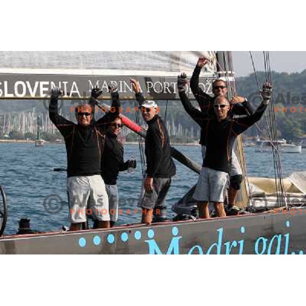 match racing at Bank Sarasin RC 44 Portoroz Cup, Slovenia 29.9.2009 