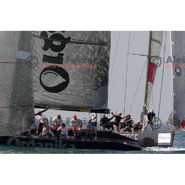 match racing at Bank Sarasin RC 44 Portoroz Cup, Slovenia 29.9.2009 