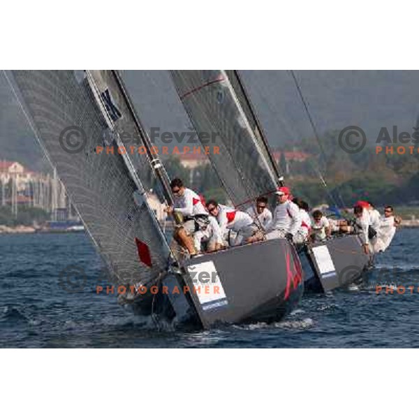 match racing at Bank Sarasin RC 44 Portoroz Cup, Slovenia 29.9.2009 