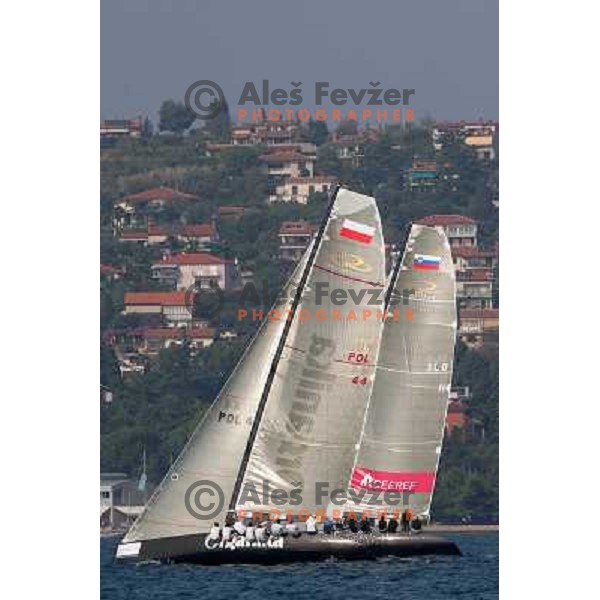 match racing at Bank Sarasin RC 44 Portoroz Cup, Slovenia 29.9.2009 