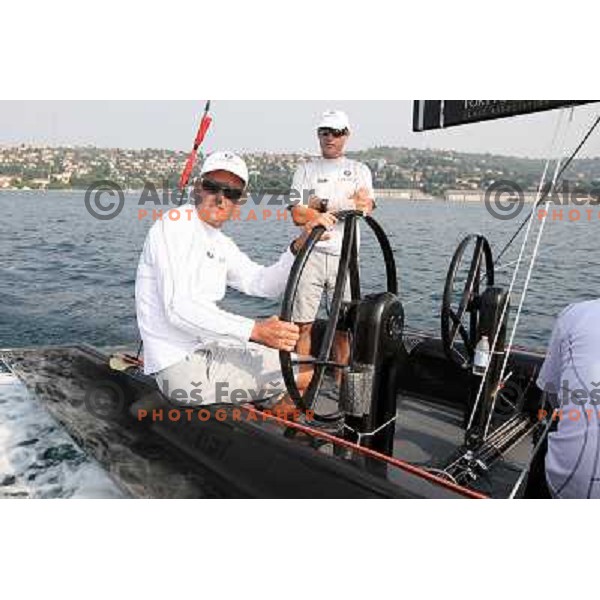 Russell Coutts during match racing finals of Bank Sarasin RC 44 Portoroz Open in Portoroz, Slovenia 30.9.2009 