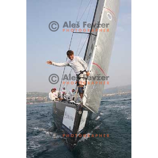 Team Organika during match racing finals of Bank Sarasin RC 44 Portoroz Open in Portoroz, Slovenia 30.9.2009 