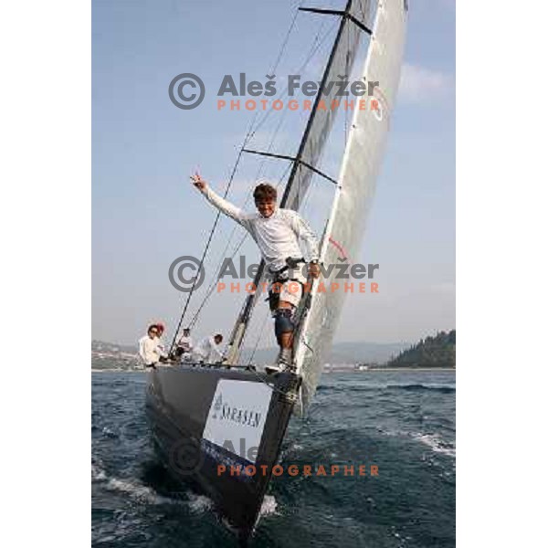 Team Organika during match racing finals of Bank Sarasin RC 44 Portoroz Open in Portoroz, Slovenia 30.9.2009 