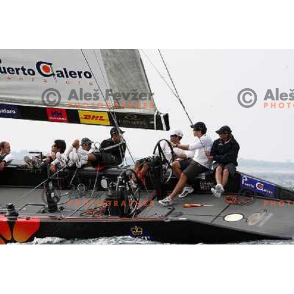 first day of fleet racing at Bank Sarasin RC 44 Portoroz Open in Portoroz, Slovenia 1.10.2009 