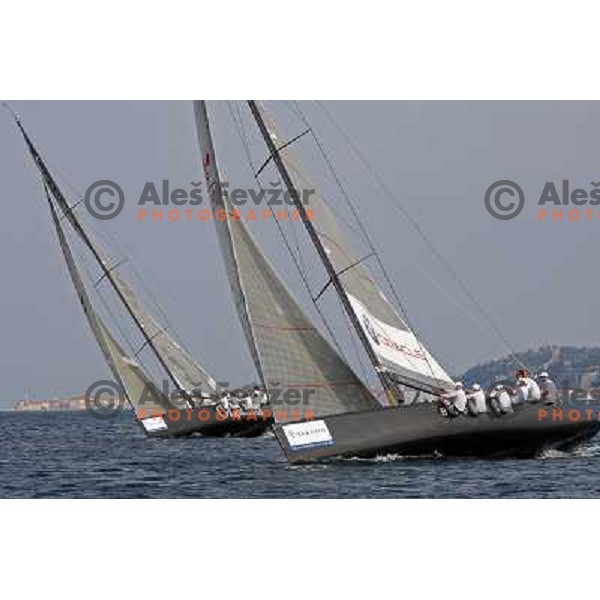 first day of fleet racing at Bank Sarasin RC 44 Portoroz Open in Portoroz, Slovenia 1.10.2009 