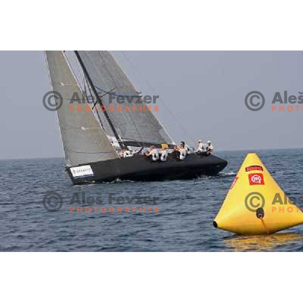 first day of fleet racing at Bank Sarasin RC 44 Portoroz Open in Portoroz, Slovenia 1.10.2009 