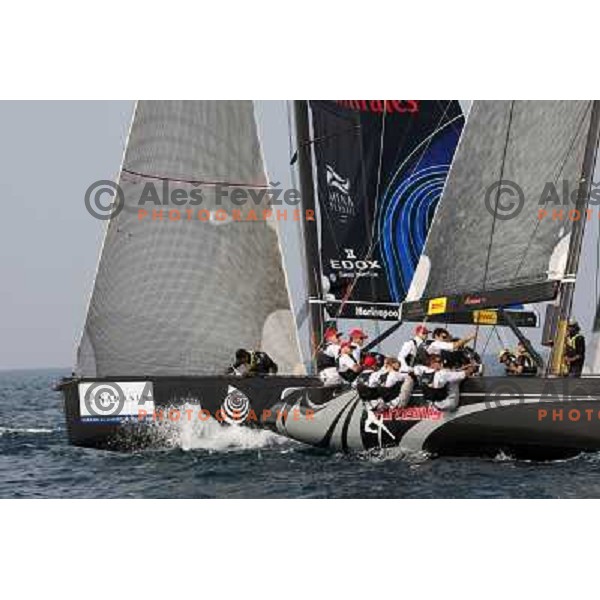 first day of fleet racing at Bank Sarasin RC 44 Portoroz Open in Portoroz, Slovenia 1.10.2009 