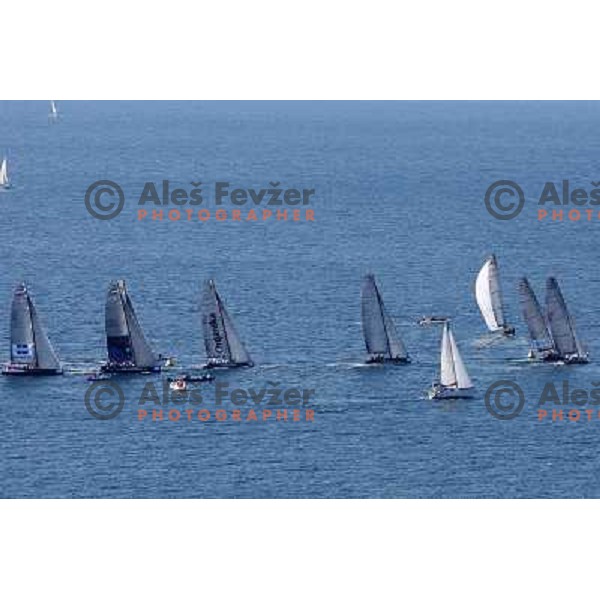 last day of sailing races at Bank Sarasin RC 44 Porotorz Cup 3.10.2009 