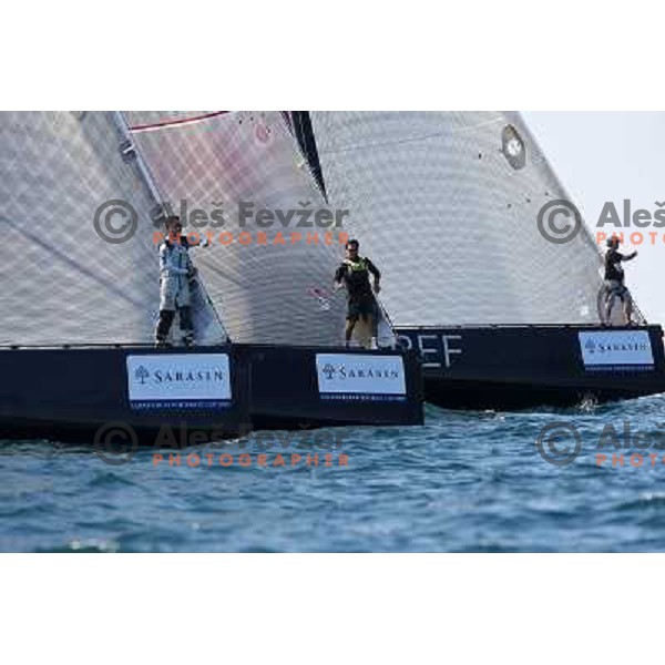 last day of sailing races at Bank Sarasin RC 44 Porotorz Cup 3.10.2009 