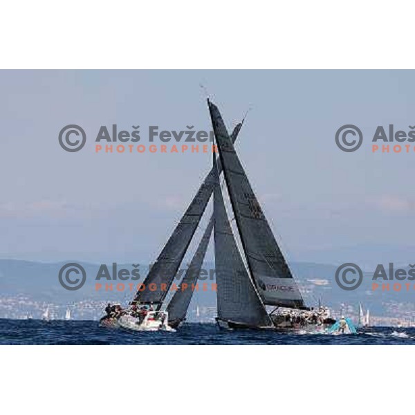 last day of sailing races at Bank Sarasin RC 44 Porotorz Cup 3.10.2009 