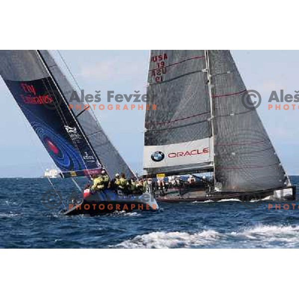 Bank Sarasin RC 44 Porotorz Cup DHL navigation fleet race Portoroz- Izola- Portoroz 2.10.2009 