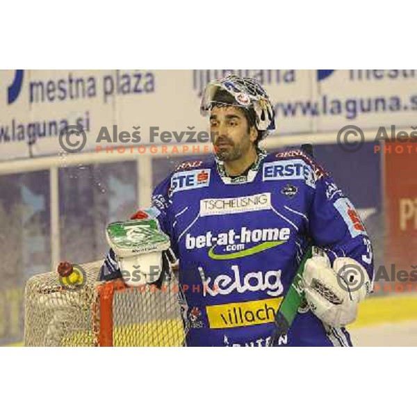 Gert Prohaska, during ice-hockey match Tilia Olimpija- VSV, played in round 11 of Ebel league in Hala Tivoli, Ljubljana 9.10.2009. Tilia Olimpija won 3:0 