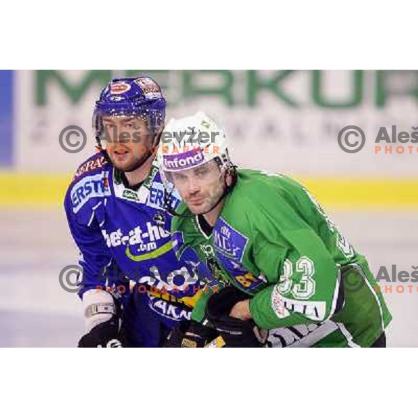 Ivo Jan during ice-hockey match Tilia Olimpija- VSV, played in round 11 of Ebel league in Hala Tivoli, Ljubljana 9.10.2009. Tilia Olimpija won 3:0 