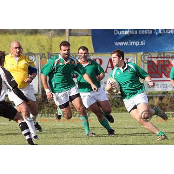 at rugby match Slovenia-Austria in FIRA European Championships 3B, played at Stanezice, Ljubljana, Slovenia 17.10.2009. Austria won 15:13 