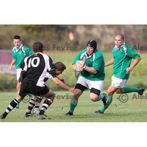  at rugby match Slovenia-Austria in FIRA European Championships 3B, played at Stanezice, Ljubljana, Slovenia 17.10.2009. Austria won 15:13 