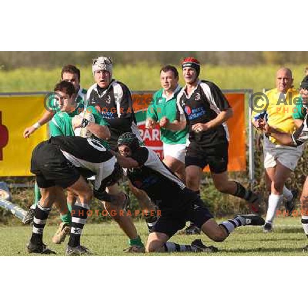 Grega Miljus at rugby match Slovenia- Austria in FIRA European Championships 3B, played in Stanezice, Ljubljana, Slovenia 17.10.2009. Austria won 15:13 