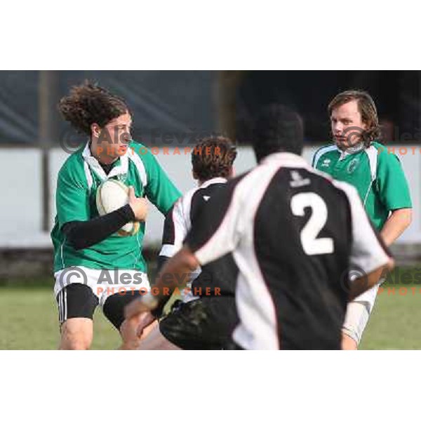 Peter Gobec at rugby match Slovenia- Austria in FIRA European Championships 3B, played in Stanezice, Ljubljana, Slovenia 17.10.2009. Austria won 15:13 
