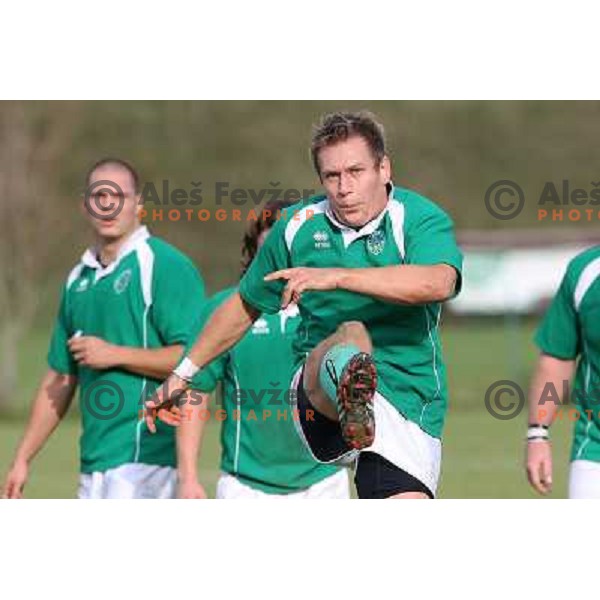 Peter Kavcic at rugby match Slovenia- Austria in FIRA European Championships 3B, played in Stanezice, Ljubljana, Slovenia 17.10.2009. Austria won 15:13 