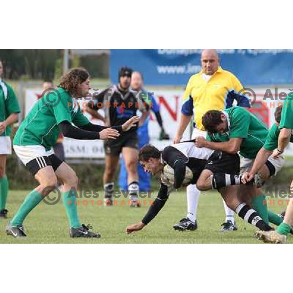 at rugby match Slovenia- Austria in FIRA European Championships 3B, played in Stanezice, Ljubljana, Slovenia 17.10.2009. Austria won 15:13 