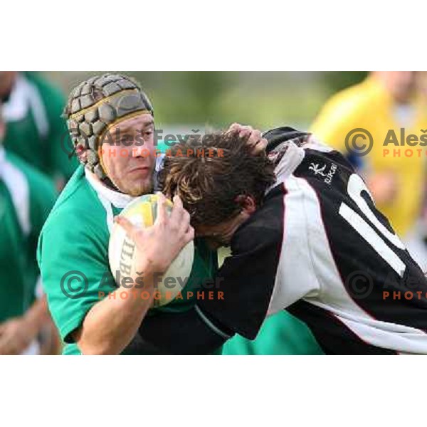  at rugby match Slovenia- Austria in FIRA European Championships 3B, played in Stanezice, Ljubljana, Slovenia 17.10.2009. Austria won 15:13 