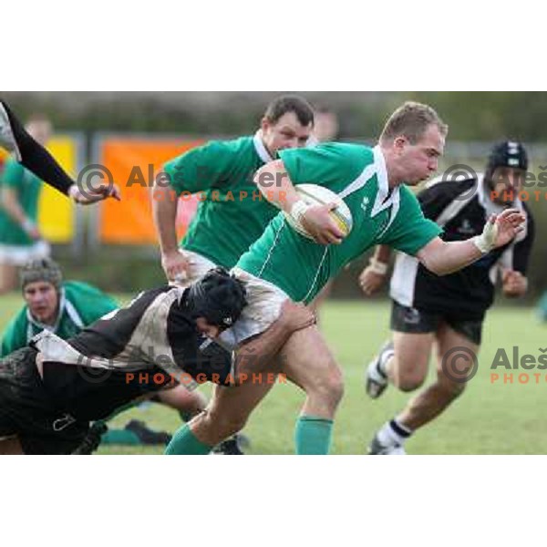  at rugby match Slovenia- Austria in FIRA European Championships 3B, played in Stanezice, Ljubljana, Slovenia 17.10.2009. Austria won 15:13 