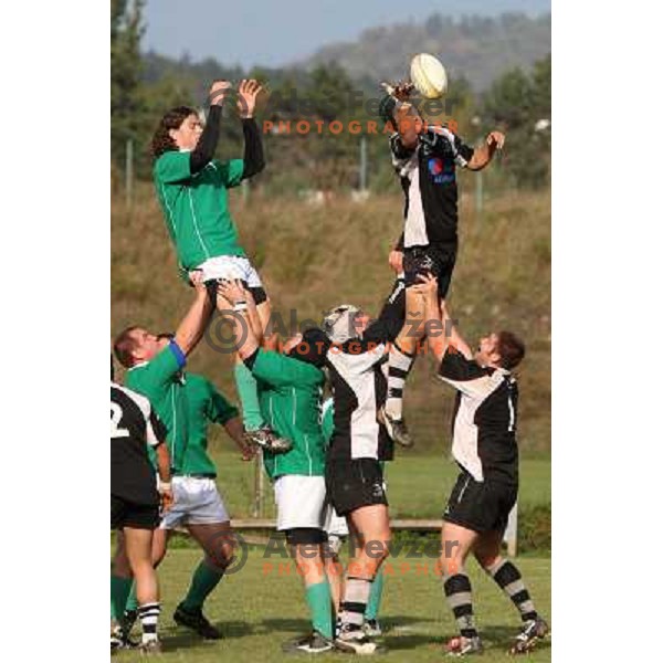 Peter Gobec at rugby match Slovenia- Austria in FIRA European Championships 3B, played in Stanezice, Ljubljana, Slovenia 17.10.2009. Austria won 15:13 