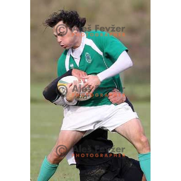  at rugby match Slovenia- Austria in FIRA European Championships 3B, played in Stanezice, Ljubljana, Slovenia 17.10.2009. Austria won 15:13 