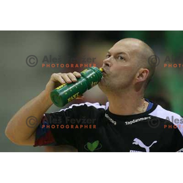 action during the Final of Handball Champions league women match betwwen Viborg (DEN) and Krim Mercator (SLO) in Denmark on May 20, 2006