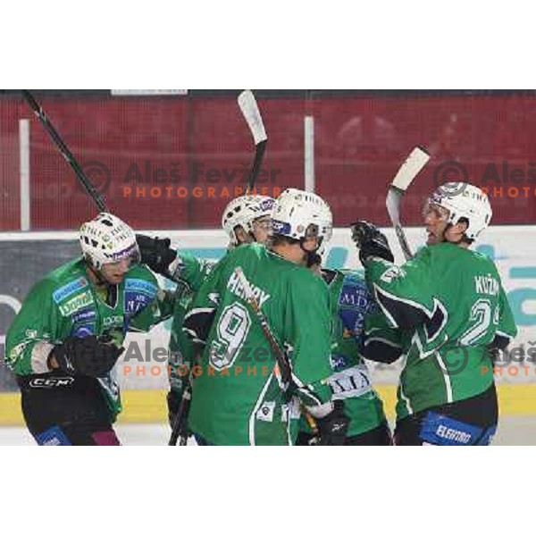 Bostjan Golicic, KUznik, Henry in action during ice-hockey match Tilia Olimpija- Acroni Jesenice in Ebel league, played in Hala Tivoli, Ljubljana, Slovenia 27.11.2009 