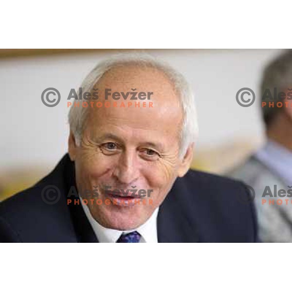  Zdravko Pecar (member of olympic team in Muenchen 1972) during meeting of Slovenia athletic Olympic veterans in Ljubljana 2.12.2009 