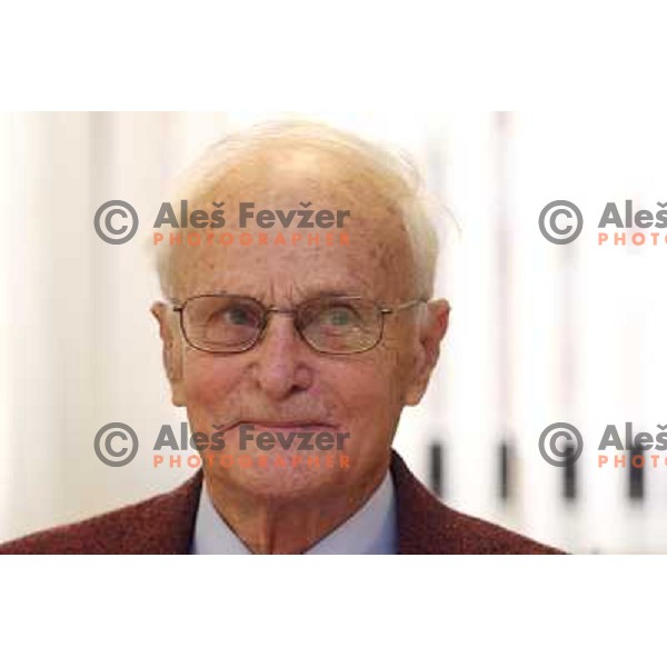 Marko Racic (member of 1948 London Olympic team) during meeting of Slovenia athletic Olympic veterans in Ljubljana 2.12.2009 