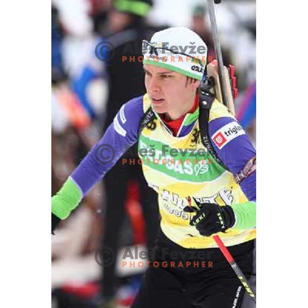 Teja Gregorin during informal training, E-on Ruhrgas Biatlon World Cup, 15.12.2009, Pokljuka, Slovenija 