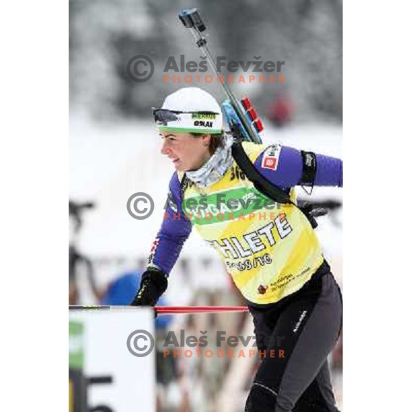 Andreja Mali during informal training, E-on Ruhrgas Biatlon World Cup, 15.12.2009, Pokljuka, Slovenija 