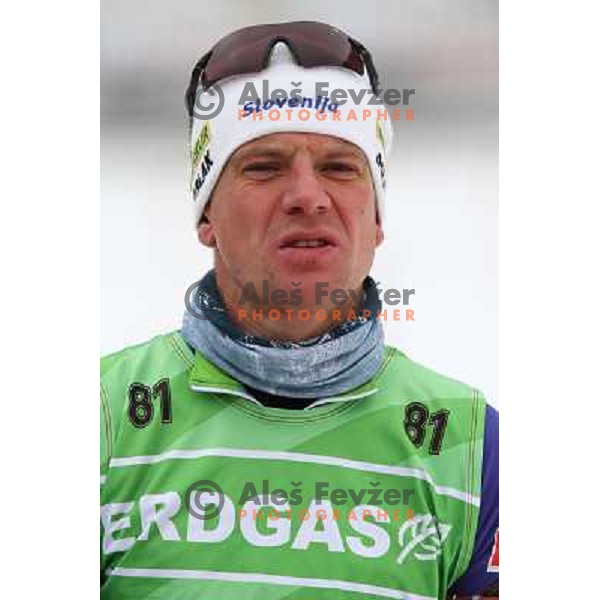 Janez Maric during informal training, E-on Ruhrgas Biatlon World Cup, 15.12.2009, Pokljuka, Slovenija 