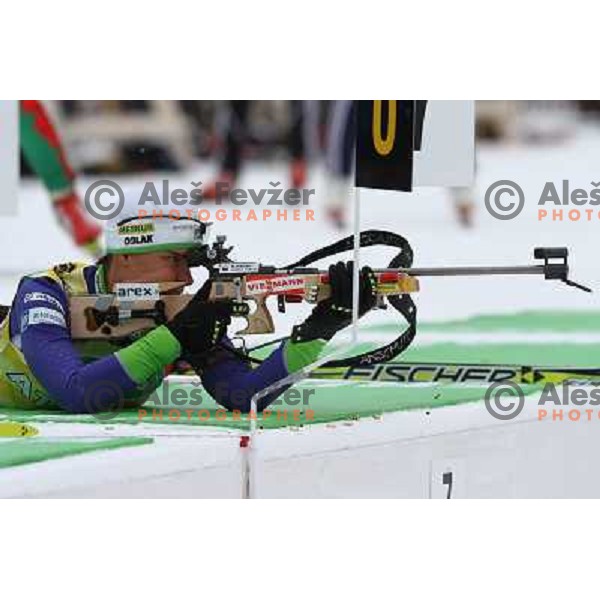 Teja Gregorin during informal training, E-on Ruhrgas Biatlon World Cup, 15.12.2009, Pokljuka, Slovenija 