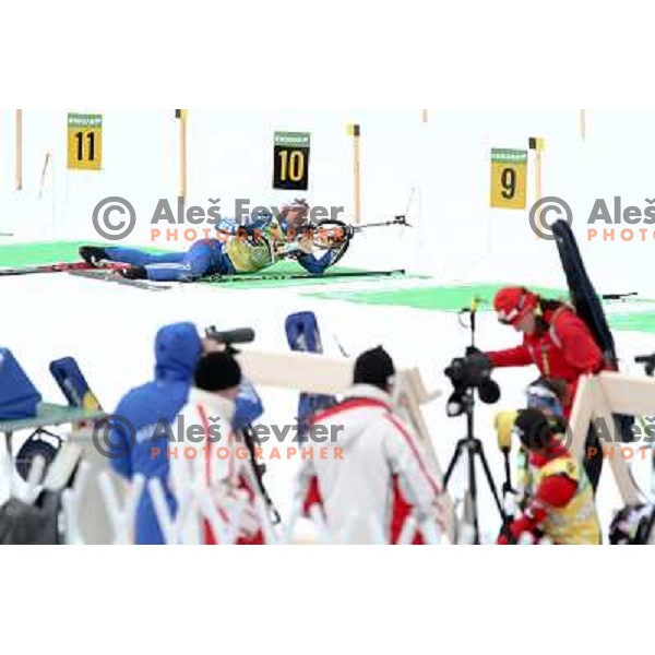 during informal training, E-on Ruhrgas Biatlon World Cup, 15.12.2009, Pokljuka, Slovenija 