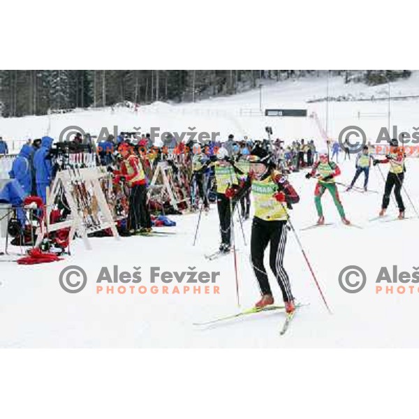 during informal training, E-on Ruhrgas Biatlon World Cup, 15.12.2009, Pokljuka, Slovenija 