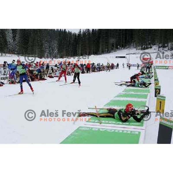 during informal training, E-on Ruhrgas Biatlon World Cup, 15.12.2009, Pokljuka, Slovenija 