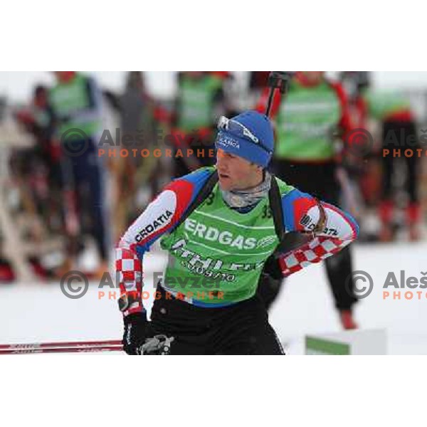 during informal training, E-on Ruhrgas Biatlon World Cup, 15.12.2009, Pokljuka, Slovenija 