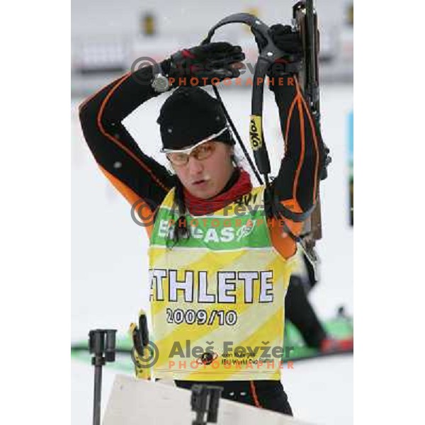 during official training, E-on Ruhrgas Biatlon World Cup, 16.12.2009, Pokljuka, Slovenija 