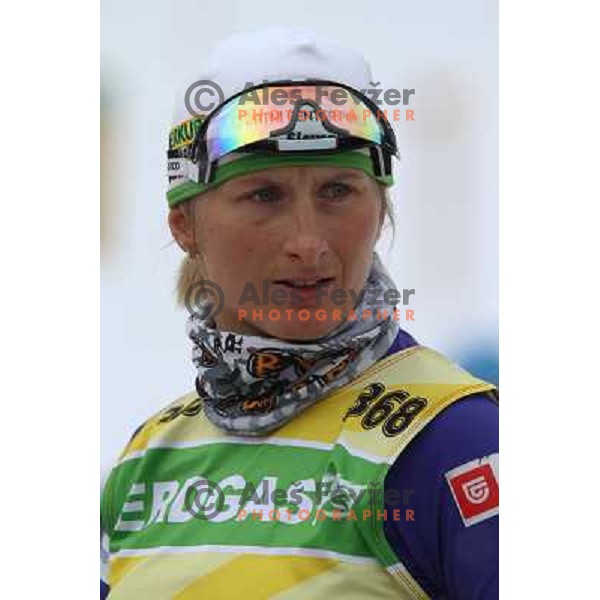 Tadeja Brankovic - Likozar during official training, E-on Ruhrgas Biatlon World Cup, 16.12.2009, Pokljuka, Slovenija 