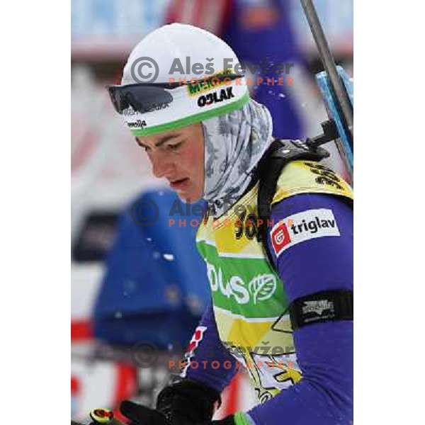 Andreja Mali during official training, E-on Ruhrgas Biatlon World Cup, 16.12.2009, Pokljuka, Slovenija 
