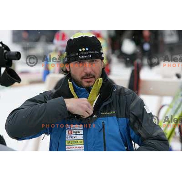 Tomas Kos during official training, E-on Ruhrgas Biatlon World Cup, 16.12.2009, Pokljuka, Slovenija 